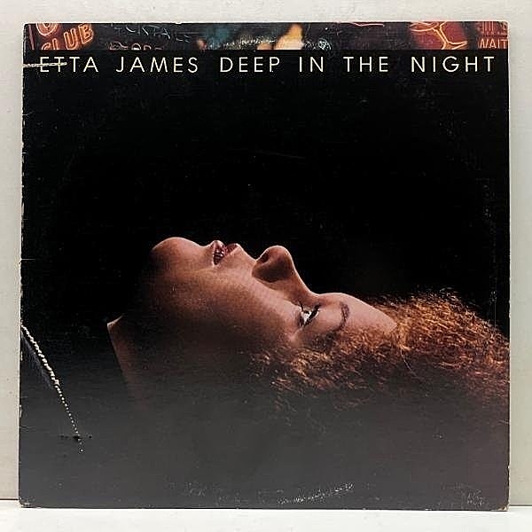 レコードメイン画像：美盤!! USオリジナル ETTA JAMES Deep In The Night ('78 Warner Bros.) prod. Jerry Wexler // エタ・ジェイムス 夜のしじまに