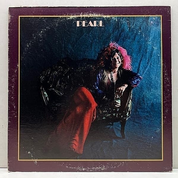レコードメイン画像：Cut無し!美盤! 初版 KC規格 USオリジナル JANIS JOPLIN Pearl ('71 Columbia) ジャニス・ジョプリンの遺作にして最高傑作 Move Over ほか