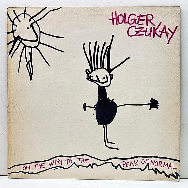 レコードメイン画像：【音響派／実験DUB／サイケ】良好盤!! UKオリジナル HOLGER CZUKAY On The Way To The Peak Of Normal ('81 EMI) CAN クラウトロック LP