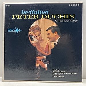 レコード画像：PETER DUCHIN / Invitation