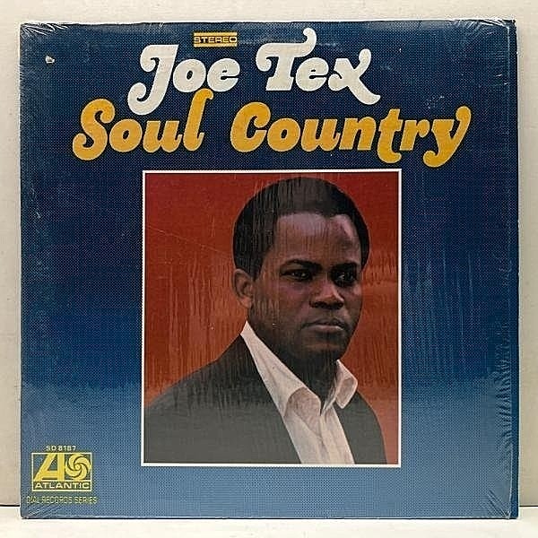 レコードメイン画像：【OL' DIRTY BASTARD サンプリング ネタ】シュリンク美品!! USオリジナル JOE TEX Soul Country ('68 Atlantic) ディープソウル大名曲収録