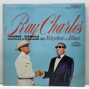 レコード画像：RAY CHARLES / Country And Western Meets Rhythm And Blues