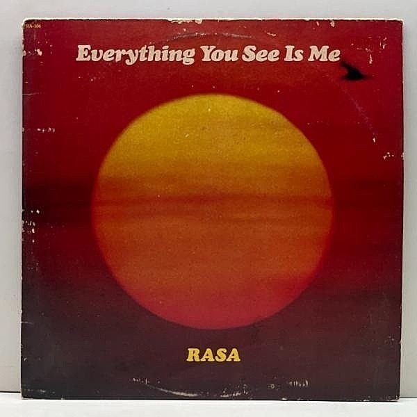 レコードメイン画像：【COMMON Take It Ez サンプリング ネタ】美盤!! USオリジ RASA Everything You See Is Me ('78 Govinda) Light Mellow ブルーアイドソウル