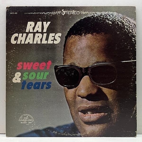 レコードメイン画像：良好!! USオリジナル RAY CHARLES Sweet & Sour Tears ('64 ABC) レイ・チャールズ 甘い涙と苦い涙と 米 初回プレス