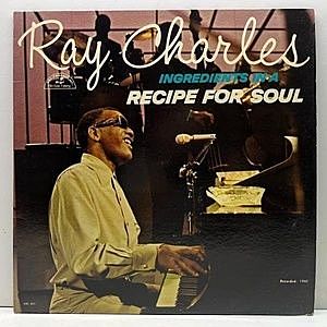 レコード画像：RAY CHARLES / Ingredients In A Recipe For Soul