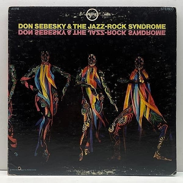 レコードメイン画像：美盤!! USオリジナル DON SEBESKY & The Jazz Rock Syndrome ('68 Verve) ドン・セベスキー w/ Chuck Rainey, Larry Coryell