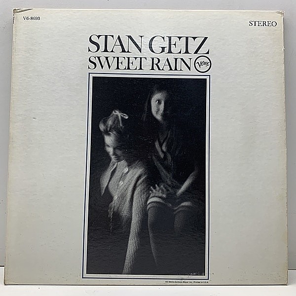 レコードメイン画像：USオリジナル VANGELDER刻印 STAN GETZ Sweet Rain ('67 Verve) 若きチック・コリアとの共演 w/ Chick Corea, Ron Carter