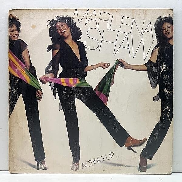 レコードメイン画像：【I'm Back For More収録】シュリンク良好!! USオリジナル MARLENA SHAW Acting Up ('78 Columbia) マリーナ・ショウ SOUL JAZZ 名作