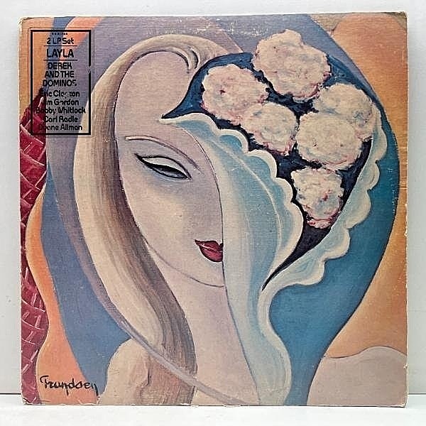 レコードメイン画像：USオリジナル w/Hype Sticker 2LP 初版BROADWAYリム DEREK & THE DOMINOS Layla ('70 ATCO) CTH刻印＝Terre Haute Pressing いとしのレイラ