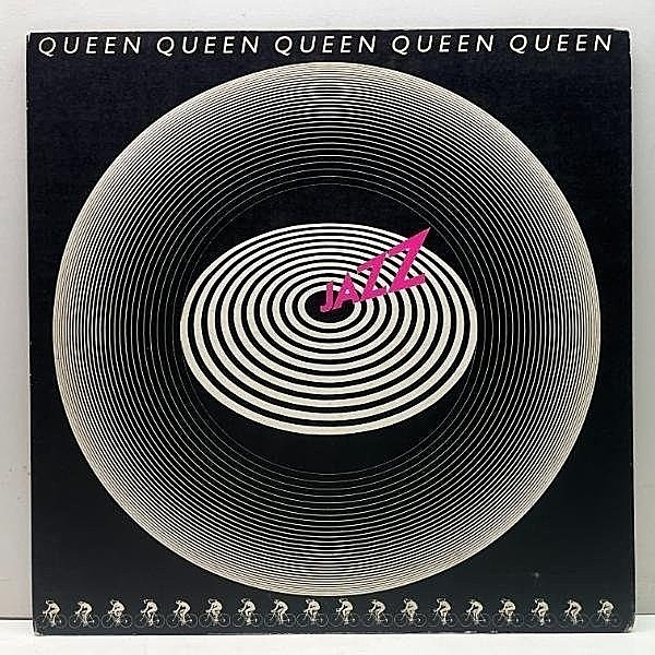 レコードメイン画像：美盤!! '78年 国内 初版 ゲートフォールド仕様 QUEEN Jazz (Elektra P-10601E) クイーン／ジャズ 歌詞対訳シート付属 Mustapha など収録 LP