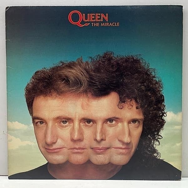 レコードメイン画像：良好品!! '89年 LP 稀少アナログ USオリジナル SRC刻印 QUEEN The Miracle (Capitol / C1-92357) シングル名曲 I Want It All 他 クイーン