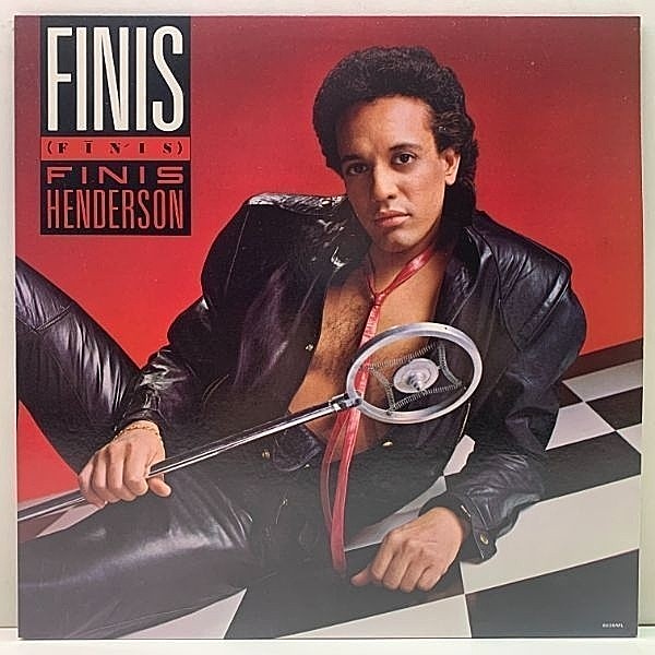 レコードメイン画像：Cut無し!美品! USオリジナル FINIS HENDERSON Finis ('83 Motown) パーカッション・ブレイクから連なる絶品のアーバンAOR・ディスコ