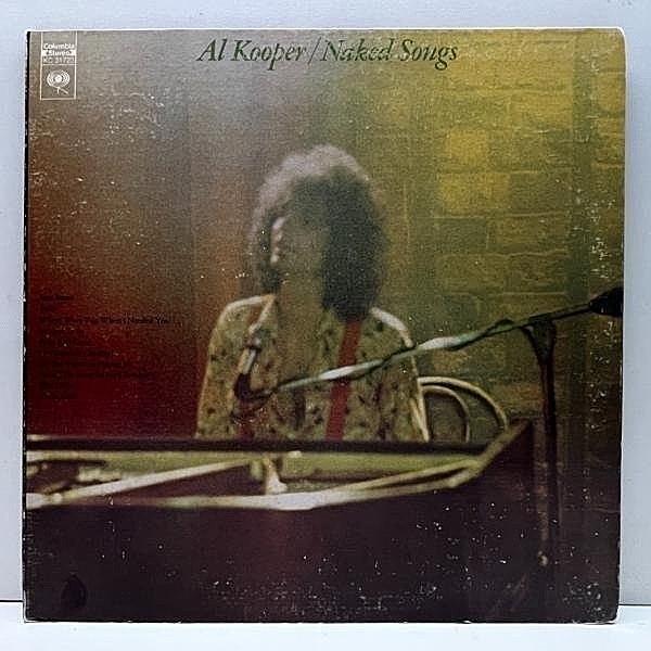 レコードメイン画像：美盤!! 初版 KC規格 USオリジナル AL KOOPER Naked Songs ('72 Columbia) アル・クーパー 赤心の歌 Jolie 収録 米 初回プレス LP