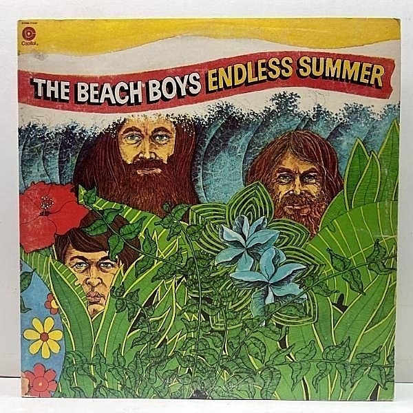 レコードメイン画像：良好!! USオリジナル 2LP 初版 ビッグCapitol-Logoリム THE BEACH BOYS Endless Summer ('74 Capitol) 初期の名曲 全20曲収録 LP