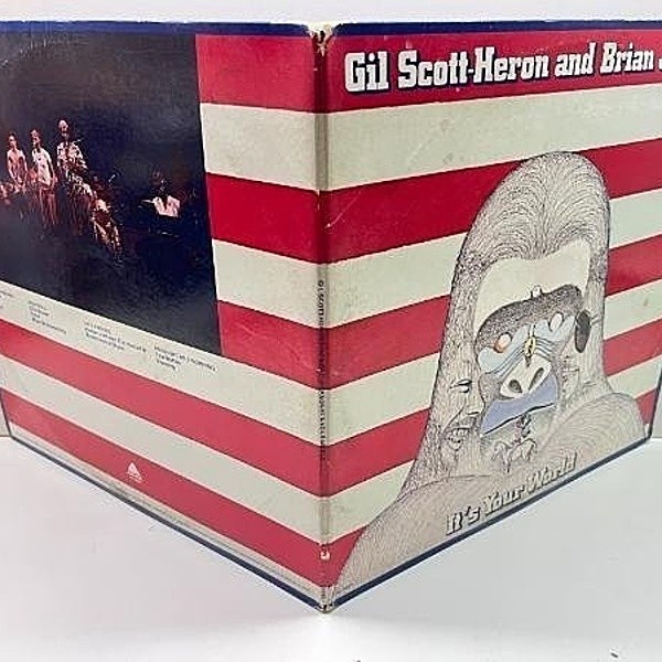 Gil Scott-Heron It's Your World レコード LP GIL SCOTT HERON AND BRIAN JACKSON / IT'S YOUR WORLD – TICRO MARKET