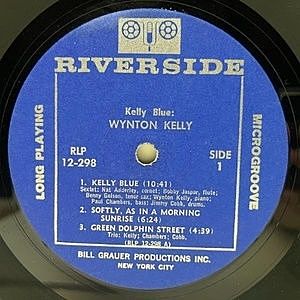 レコード画像：WYNTON KELLY / Kelly Blue