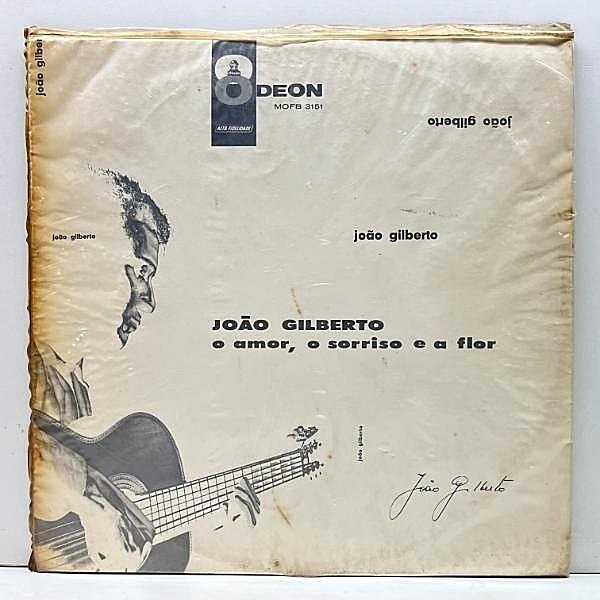 レコードメイン画像：BRAZIL-ORIGINAL【MONO】美再生!! JOAO GILBERTO O Amor, O Sorriso E A Flor ジョアン・ジルベルト これがオリジナル・ボサ・ノヴァ