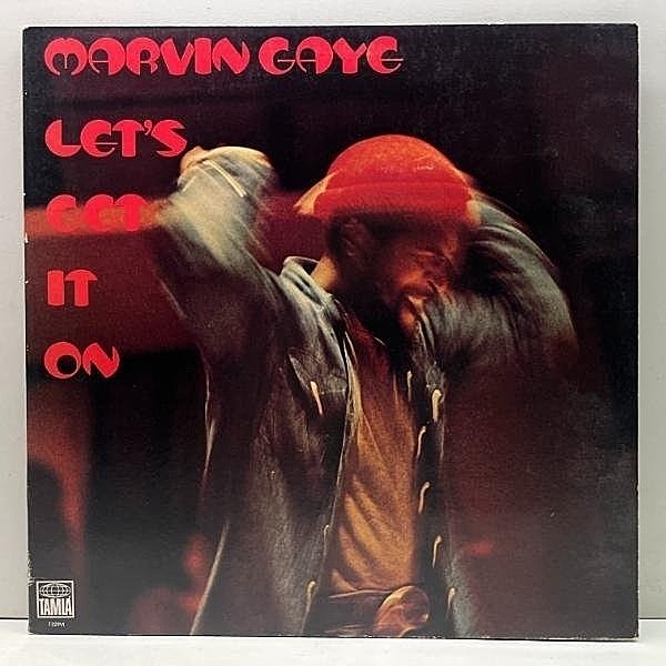 レコードメイン画像：レアな良好品!! USオリジナル MARVIN GAYE Let's Get It On ('73 Tamla) 手書きTVC刻印＝Superior Pressing マーヴィン・ゲイ 米 LP 原盤