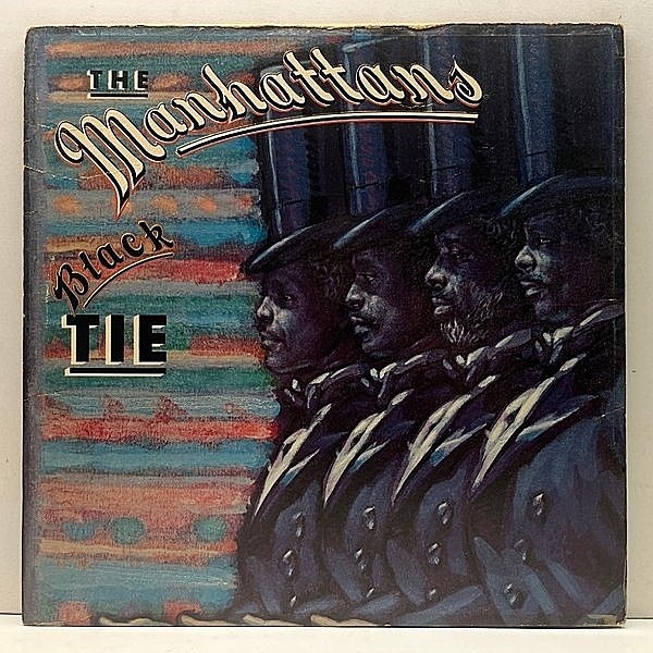 レコードメイン画像：USオリジナル 初版 FC規格 トップオープン仕様 THE MANHATTANS Black Tie ('81 Columbia) SAMPLING 洗練された極上のスウィートネス！