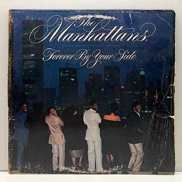レコードメイン画像：SNOOP DOGG サンプリング ネタ USオリジナル 初版 FC規格 THE MANHATTANS Forever By Your Side ('83 Columbia) 不滅のダンクラ Crazy ほか