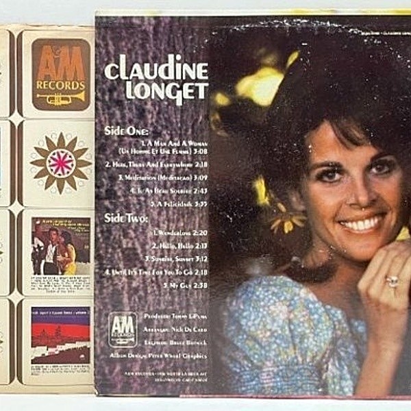 CLAUDINE LONGET / Claudine (LP) / A&M | WAXPEND RECORDS