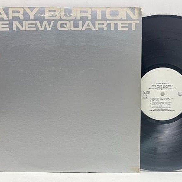 レコードメイン画像：白プロモ【半透明盤】GARY BURTON The New Quartet (ECM 4009) PETE ROCK サンプリング w/Abraham Laboriel 初録音 国内 見本盤 Promo