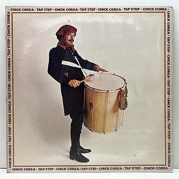 レコードメイン画像：【RTFメンバー勢揃い】美盤!! オリジナル CHICK COREA Tap Step ('80 Warner) チック・コリア／タップ・ステップ 国内盤 LP