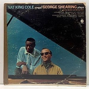 レコード画像：NAT KING COLE / GEORGE SHEARING / Nat King Cole Sings / George Shearing Plays
