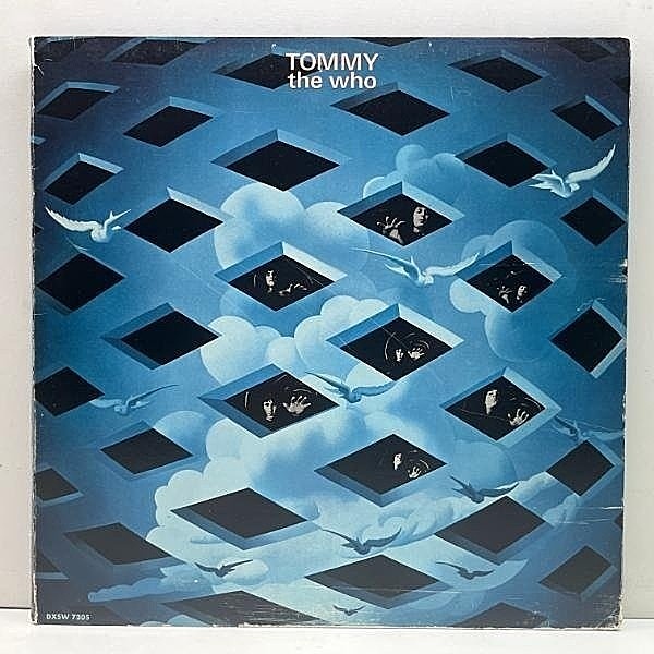 レコードメイン画像：【冊子付き】2LP 米オリジナル THE WHO Tommy ('69 Decca DXSW 7205) ザ・フー／トミー US 初版 マルチバー 黒ツヤ w/ Booklet
