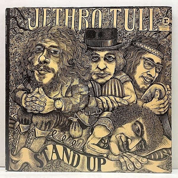 レコードメイン画像：美盤!! USオリジナル 初版 2色Lbl. 特殊ポップアップGF仕様 JETHRO TULL Stand Up ('69 Reprise) 名曲 Bouree ほか ジェスロ・タル LP