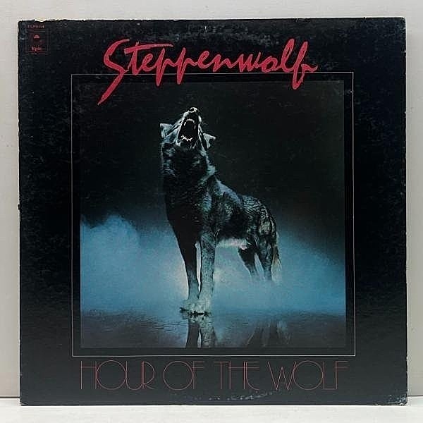 レコードメイン画像：美盤!! '75年 初版 日オリジナル STEPPENWOLF Hour Of The Wolf 蒼い狼煙 (Epic / ECPN-64) BLUESファンク Annie, Annie Over ほか