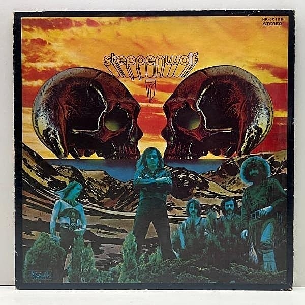 レコードメイン画像：良好盤!! '71年 初版 国内Orig. ゲートフォールド仕様 STEPPENWOLF 7 (Stateside HP-80129) ステッペンウルフ 名曲 Snow Blind Friend 他