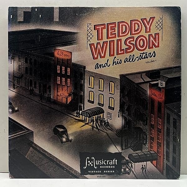 レコードメイン画像：【未発表テイクも収録】MONO 良好!! TEDDY WILSON And His All Stars (Musicraft) 初期40年代の好セッション MAXINE SULLIVANの歌も2曲収録