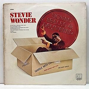 レコード画像：STEVIE WONDER / Signed Sealed & Delivered