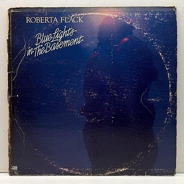 レコードメイン画像：【w/DONNY HATHAWAY】USオリジナル ROBERTA FLACK Blue Lights In The Basement (Atlantic SD 19149) ロバータ・フラック 愛の世界