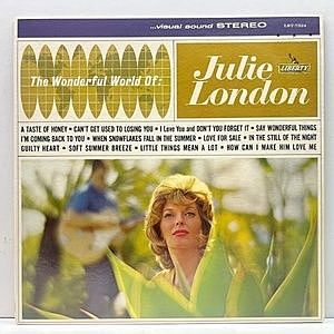 レコード画像：JULIE LONDON / The Wonderful World Of
