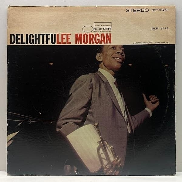 レコードメイン画像：良好盤!! USオリジナル LIBERTYアドレス LEE MORGAN Delightfulee (Blue Note BST 84222) リー・モーガン デライトフリー w/Joe Henderson