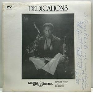 レコード画像：George Ross & Friends / Dedications