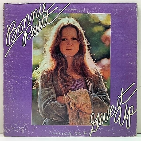 レコードメイン画像：美再生!! 初版 緑ラベ マト枝番なし USオリジナル BONNIE RAITT Give It Up ('72 Warner) ボニー・レイット 最高傑作 2ndアルバム LP