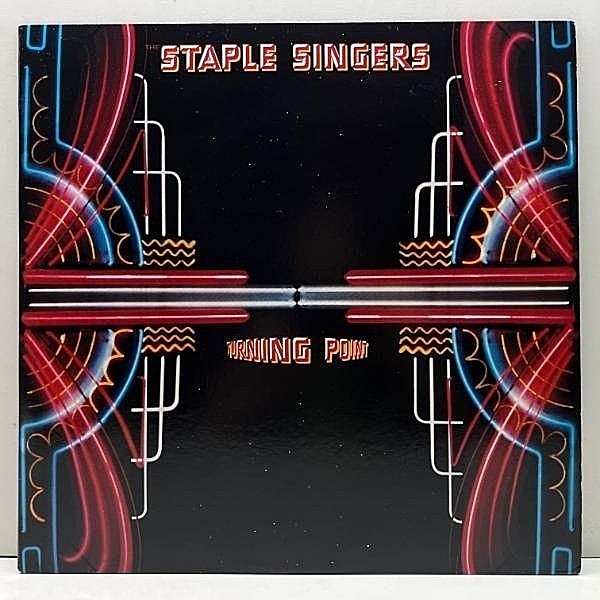 レコードメイン画像：【シカゴ産ブラコンDISCO名作】美品!! USオリジナル STAPLE SINGERS Turning Point ('84 Private I) TALKING HEADS 人気カヴァー収録 LP