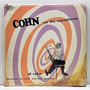 レコード画像：AL COHN / Cohn On The Saxophone
