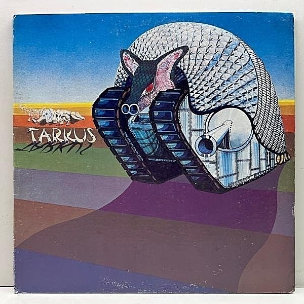 レコードメイン画像：良好盤!! USオリジナル 初版 Marbleラベ EMERSON, LAKE & PARMER [ELP] Tarkus ('71 Cotillion) 見開きGF仕様 Capitolプレス, Club Edition
