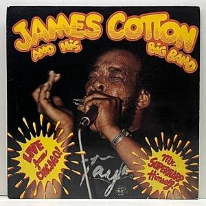 レコード画像：JAMES COTTON BLUES BAND / Live From Chicago - Mr. Superharp Himself!