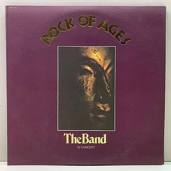 レコードメイン画像：稀少な極美品【全面 RL刻印】USオリジナル 2LP 朱的ラベ THE BAND Rock Of Ages ('72 Capitol) arr. ALLEN TOUSSAINT 絶頂期のライヴ