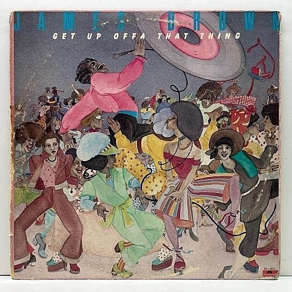 レコードメイン画像：TYLER, THE CREATOR サンプリング ネタ 良好盤!! USオリジナル JAMES BROWN Get Up Offa That Thing ('76 Polydor) ジェームス・ブラウン
