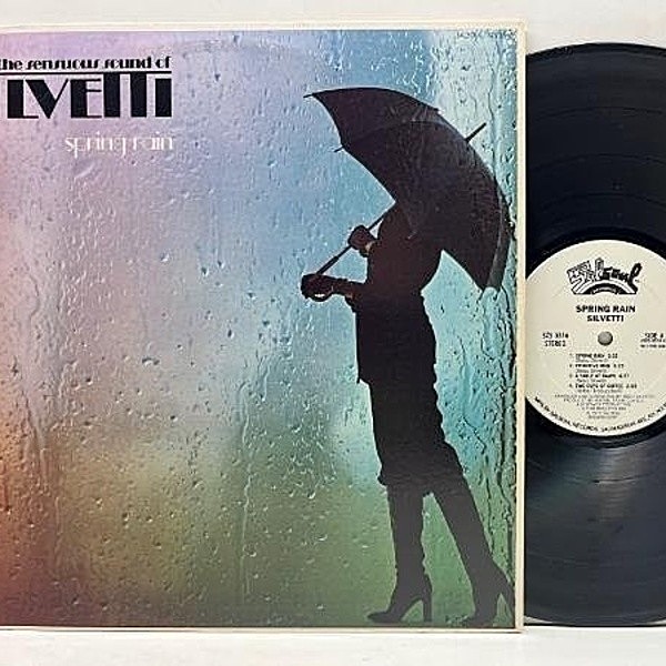 レコードメイン画像：白プロモ 極美盤 USオリジナル SILVETTI Spring Rain ('77 Salsoul) 雨傘 シルベッティ／スプリング・レイン 電気グルーヴ Shangri-La ネタ