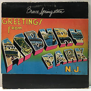 レコード画像：BRUCE SPRINGSTEEN / Greetings From Asbury Park, N.J.