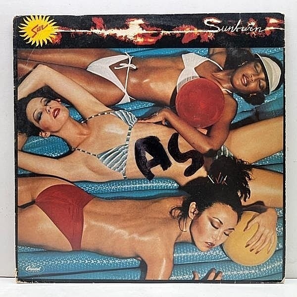 レコードメイン画像：USオリジナル 初版 赤ラベ 手書きWally刻印 SUN Sunburn ('78 Capitol) DEV LARGE サンプリング ネタ Dance (Do What You Wanna Do) ほか