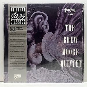 レコード画像：BREW MOORE / The Brew Moore Quartet And Quintet