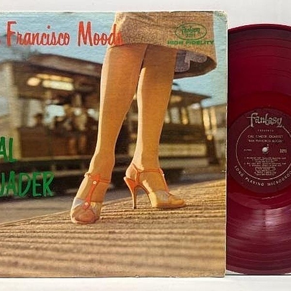 レコードメイン画像：USオリジナル 赤盤 MONO 深溝 CAL TJADER San Francisco Moods ('58 Fantasy 3271) レッド・カラー・ヴァイナル 原盤 モノラル